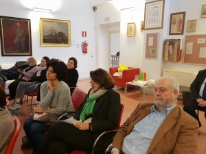 da sx: Thaya Passarelli (Carteinregola.it), Anna Bianchi (Carteinregola.it), Umberto Croppi (già assessore alla cultura del Comune di Roma)